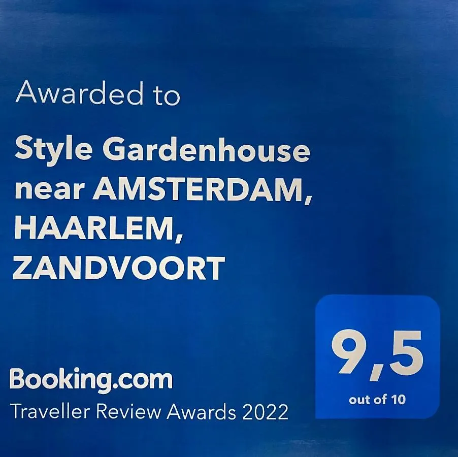 Style Gardenhouse near AMSTERDAM, HAARLEM, ZANDVOORT Zwanenburg Nederland